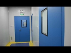 pintu kamar bersih yang meminimalkan masuknya partikel dan kontaminan
